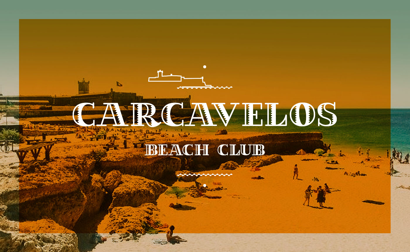 Diseño de branding de la marca Carcavelos Beach Club
